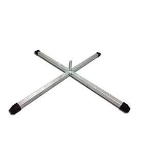 Einzelständer (78,5 x 78,5 cm), feuerverzinkt 